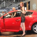 Fotos von den Messe-Girls des Genfer Autosalons