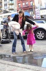 Katie & Suri trotzen Wind und Wetter