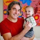 Buchinger mit Sohn Benjamin
