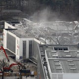 Legendäre Deutschlandhalle gesprengt