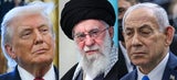 Trump Netanjahu Khamenie