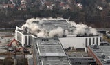 Legendäre Deutschlandhalle gesprengt