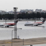 Land unter in Bangkok