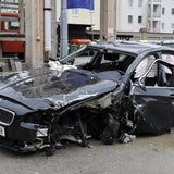 Fasslabends BMW nur noch Schrott