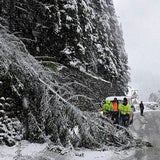 Wintereinbruch in Westösterreich