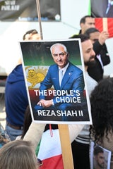 Iran-Demo in Wien