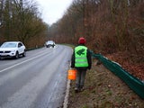 Demonstration für Amphibien-Tunnel in Hernals