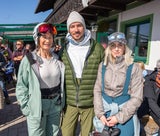 Katharina Gutensohn, Felix Neureuther und Eva-Maria Brem.&nbsp;