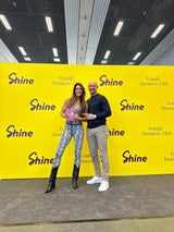 Martina Reuter auf der "Shine"-Messe in München