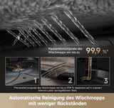 dreame X50 Master Staubsaugerroboter mit 24,9cm Basisstation, automatisches Nachfüllen und Entleeren, Nachlaufsystem, AI Hindernisvermeidung und 360° Navigation, 20.000 Pa&nbsp;
