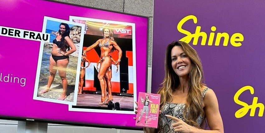 Martina Reuter auf der "Shine"-Messe in München
