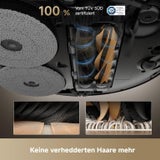 dreame X50 Master Staubsaugerroboter mit 24,9cm Basisstation, automatisches Nachfüllen und Entleeren, Nachlaufsystem, AI Hindernisvermeidung und 360° Navigation, 20.000 Pa&nbsp;