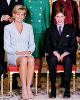 Prinzessin Diana mit Sohn Prinz William