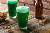 Grünes Bier am St. Patrick's Day
