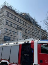 Dachgeschoß Brand