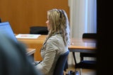 Lugner-Prozess: Simone Lugner im Gerichtssaal