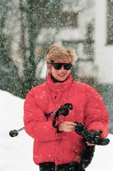 Prinzessin Diana 1994 in Lech am Arlberg.&nbsp;