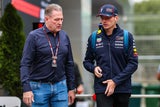 Vater Jos Verstappen mit Sohn Max Verstappen