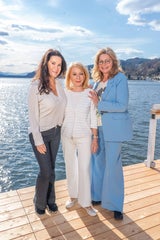 Mariella Ahrens, Gerda Rogers und Maren Gilzer
