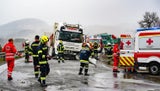 Notarzt B126 bei Zwettl an der Rodl