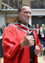 Arnold Schwarzenegger wird Ehren-Doktor