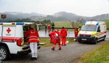 Notarzt B126 bei Zwettl an der Rodl