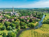 Salisbury/England.&nbsp;In der historischen Kathedrale wurde „Harry Potter“ gedreht.