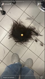 Amira verabschiedete sich von ihrer langen Mähne.&nbsp;