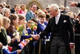 König Charles und Camilla in der&nbsp;St Asaph Cathedral &nbsp;