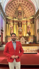 Clemens Unterreiner zündete in der Kathedrale von Montevideo eine Osterkerze für seine verstorbene Mama an.&nbsp;