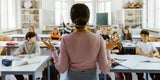 Klasse Lehrerin Schule