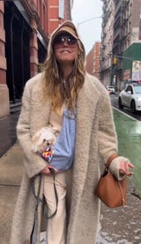 Heidi Klum und ihr jüngstes Familienmitglied "Fritz".