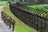 Indien Bangladesh Grenze