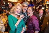 Birgit Sarata, Julian F.M. Stoeckel und Alexandra Reinprecht. 