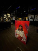 Ivan Katalinic malte ein Portrait für Naomi Campbell.&nbsp;
