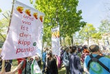Lobau-Tunnel - Demonstration von Anrainer- und Umweltinitiativen