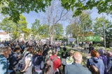 Lobau-Tunnel - Demonstration von Anrainer- und Umweltinitiativen