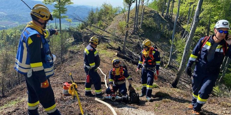 Einsatzkräfte waren tagelang bis aufs Äußerste gefordert.