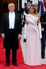 Jackie Kennedy 2.0? Melania Trump wird beim Staatsbankett zum Hingucker