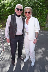 Heinz Hoenig mit Ehefrau Annika