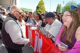 Heinz Hoenig mit Ehefrau Annika
