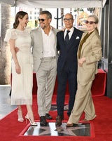 Stanley Tucci und Emily Blunt bekommen Stern am "Walk Of Fame"