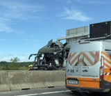 Unfall auf der Kremser Schnellstraße.