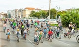 Kidical Mass Fahrraddemo Kinder Wien