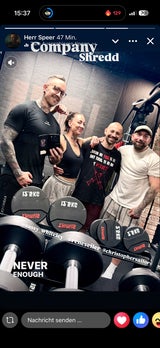 Seiler und Speer beim Workout