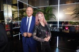 Ernst Minar und Simone Lugner
