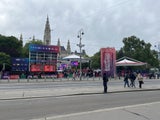 esc village Rathausplatz