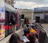 Wiener Linien Bim ESC Karlsplatz