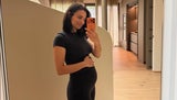 Amira Aly präsentiert ihren Baby-Bauch