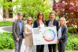 Clemens Horak, Leiter der Abteilung für Stadtentwicklung und Stadtplanung (MA 18), Alexandra Reinagl, Vorsitzende der Geschäftsführung der Wiener Linien, Mobilitätsstadträtin Ulli Sima, Radbeauftragter Martin Blum und Stellvertretende Generaldirektorin Wiener Stadtwerke Monika Unterholzner.